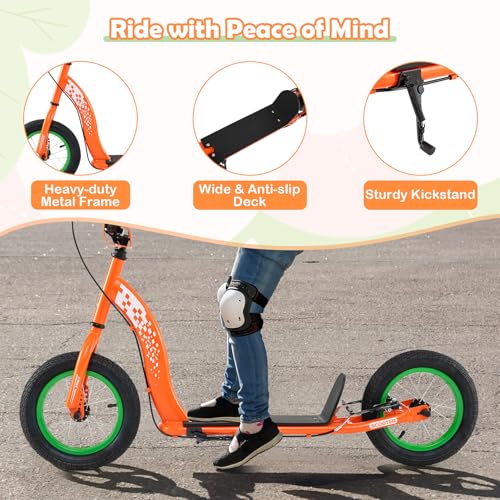 GYMAX Off-Road Kick Scooter
