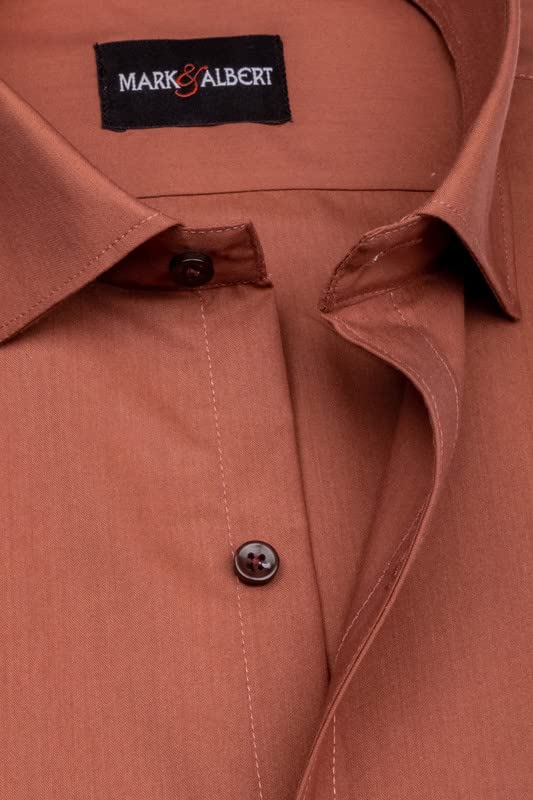 Image of MARK & ALBERT Men's Half Sleeves Regular Shirt
