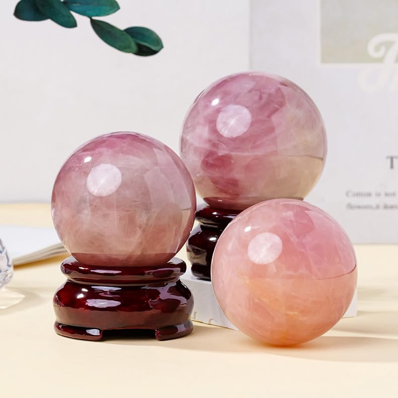 Esfera de amatista pulida artesanalmente con soporte decorativo de alta gama 7
