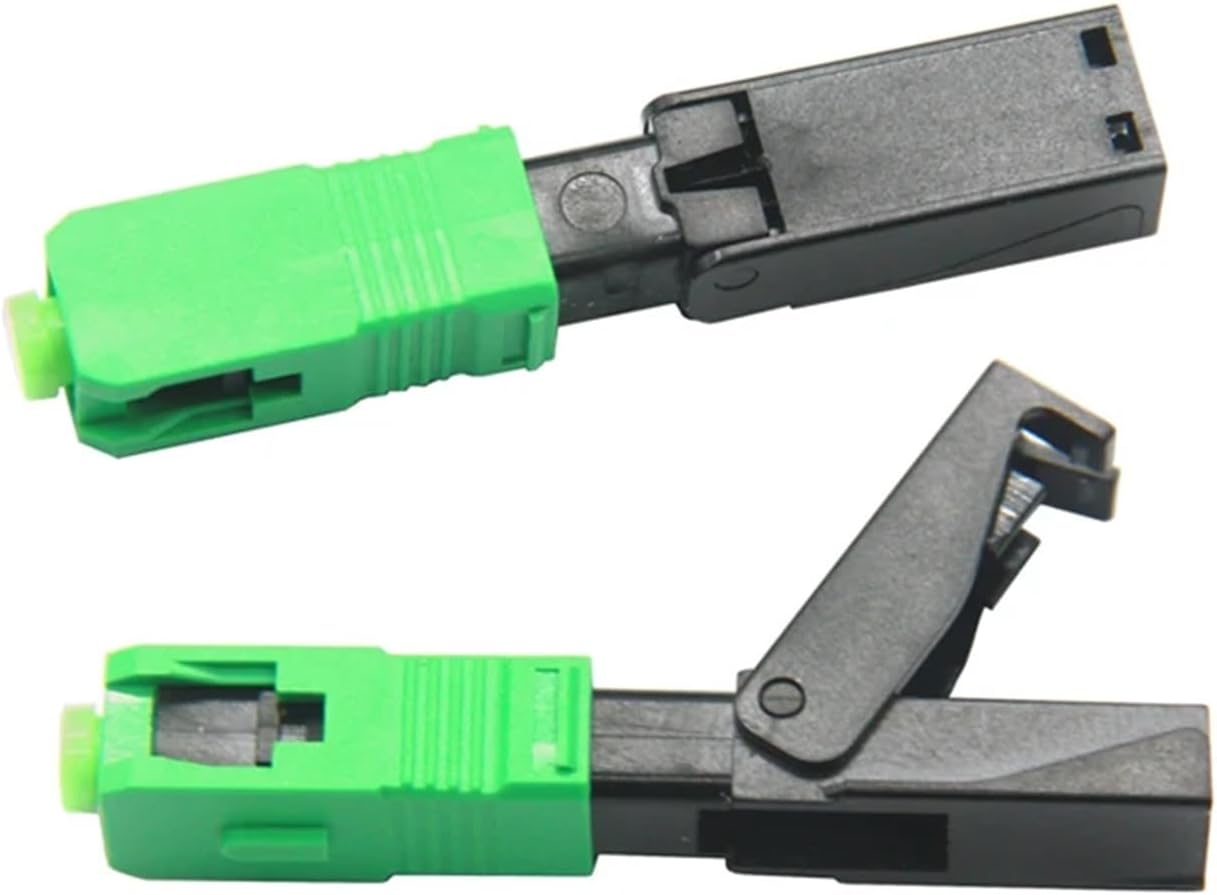 100PCS FTTH SC Optical Fiber Covered Wire SC Quick Connector FTTH Fiber Optic Fast Connector SC Connector