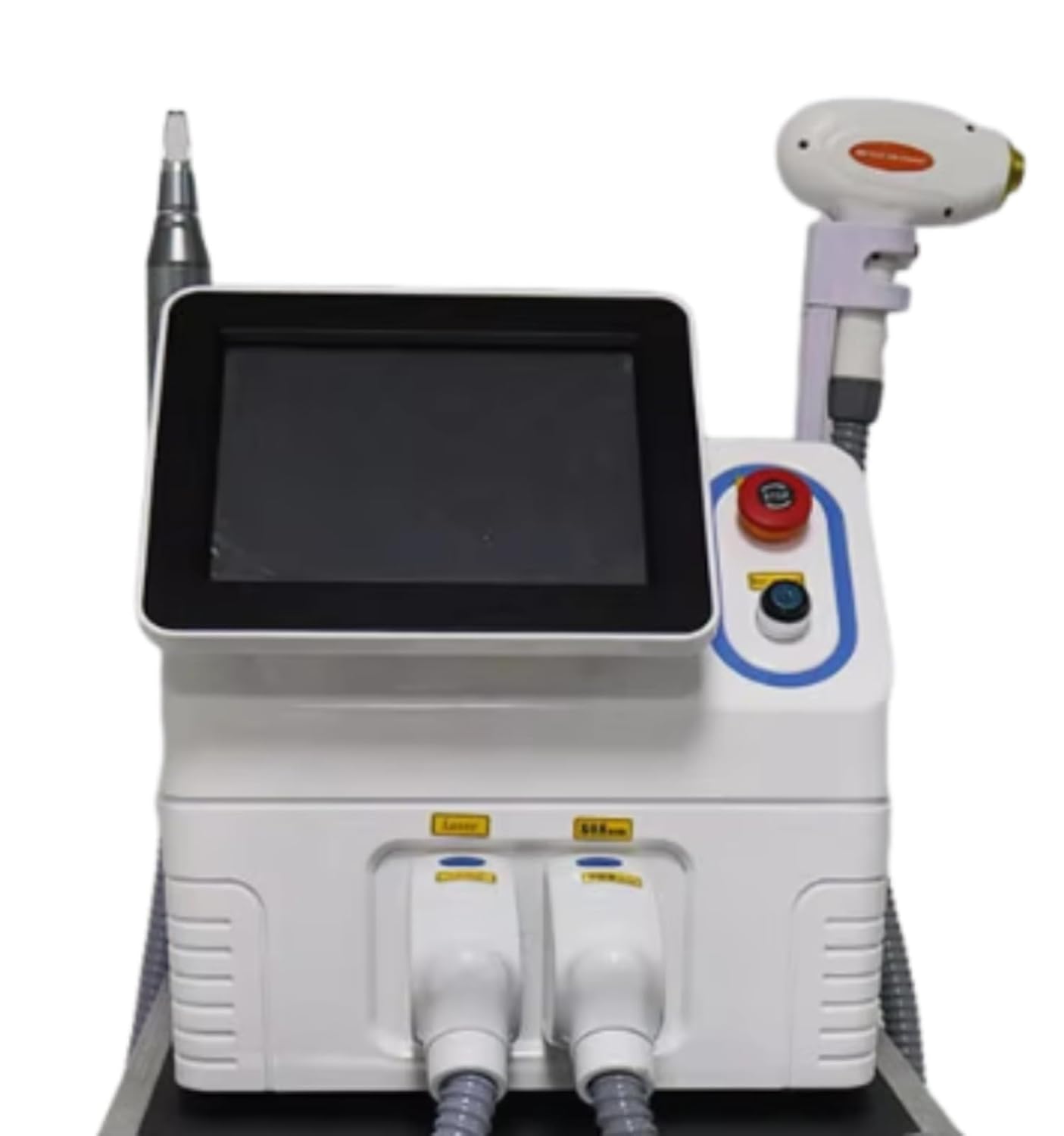 Versatile 2-in-1 Salon Beauty Device for Comfortable Hair Removal and Rapid Anti-aging.