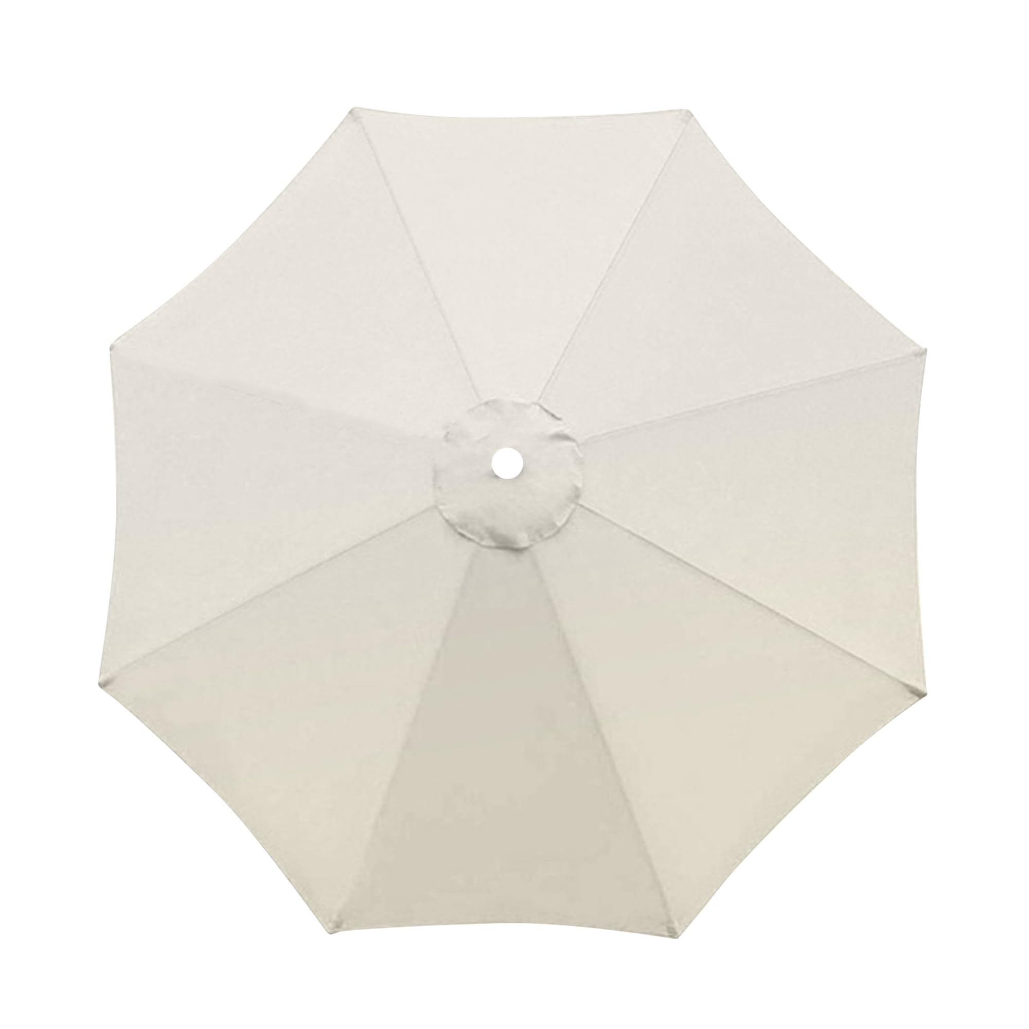 maxant Copertura di ricambio per ombrellone da 2,7 m/3 m + 6 bracci/8 braccia, copertura in tessuto di ricambio per ombrellone da giardino