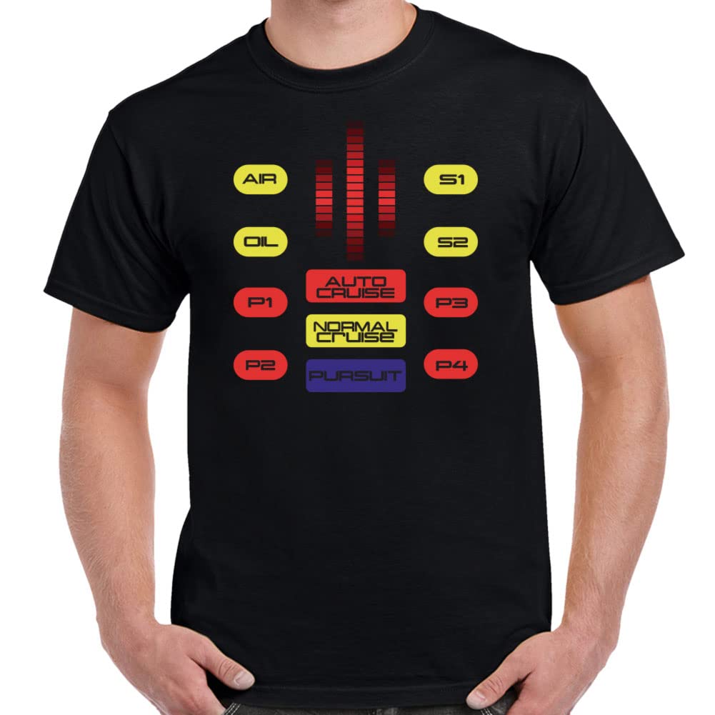 Knight Rider Inspired K.I.T.T Interface T-Shirt
