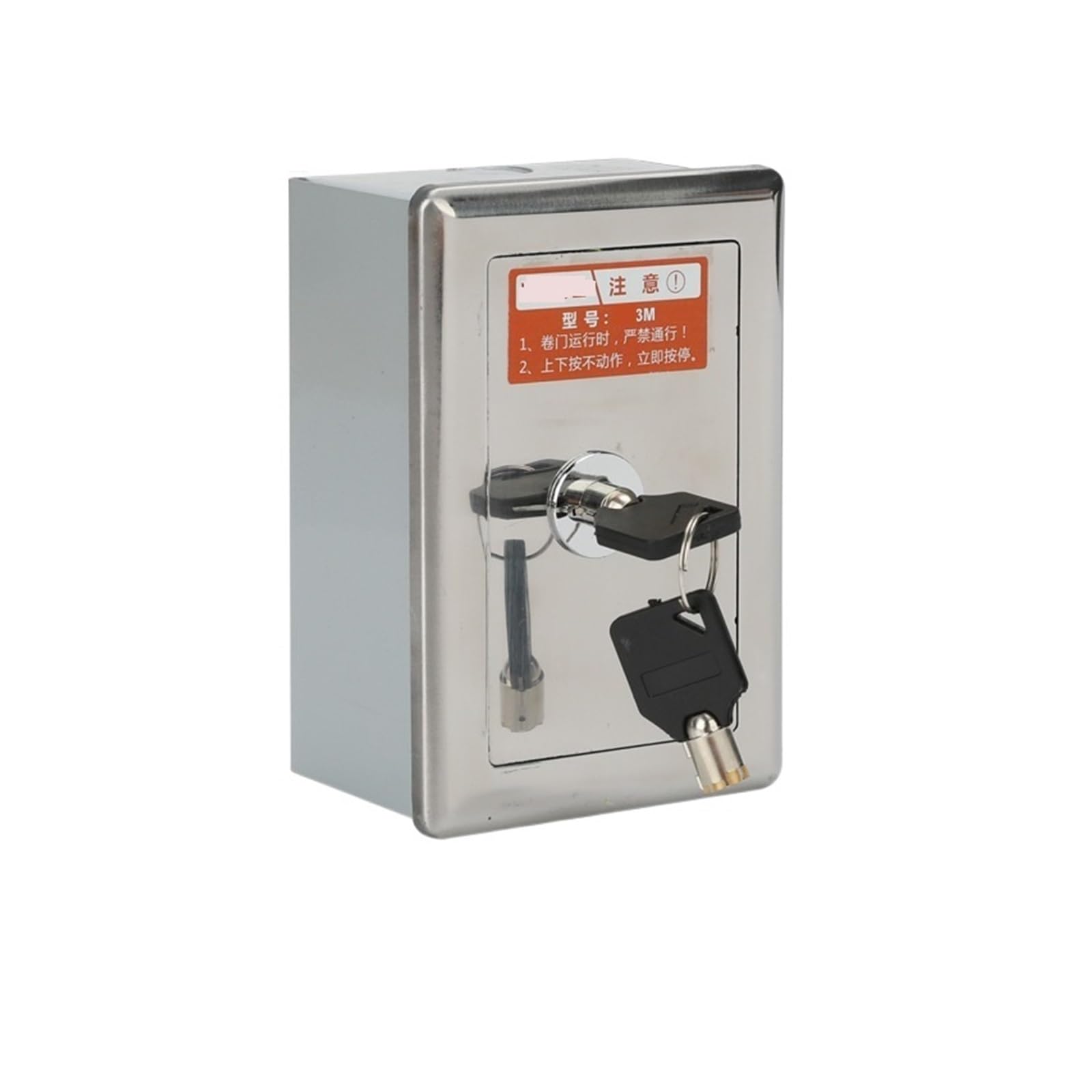 Caja de interruptor para persiana enrollable con botón de control manual de puerta eléctrica 2