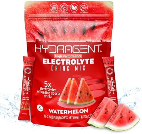 Zero Sugar Electrolyte Stick Packs | 1200mg Core Electrolytes | Magnesium & Potassium for Hydration & Recovery