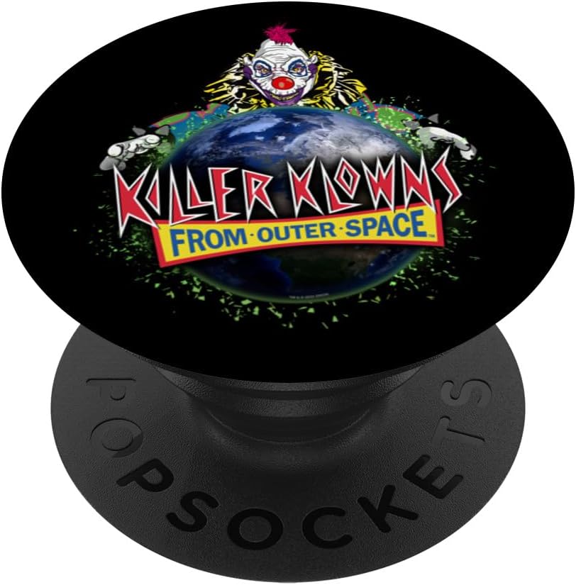 Killer Klowns from Outer Space Klownzilla Earth Invasion PopSockets PopWallet for MagSafe