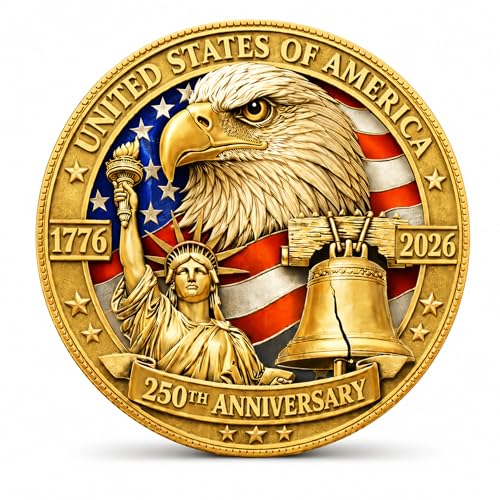 Extous 250th anniversary coin image
