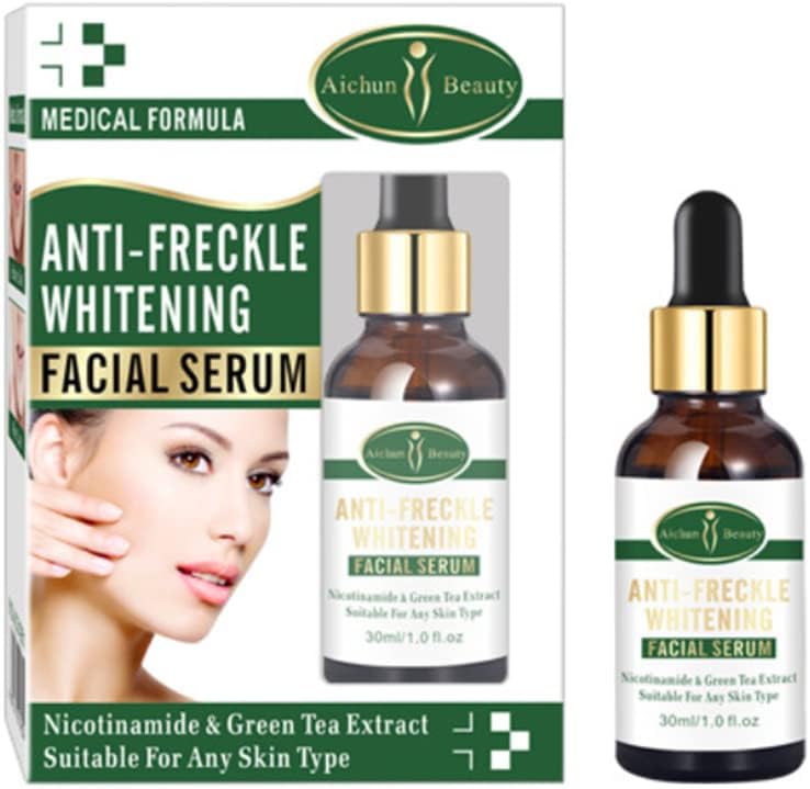 AICHUN BEAUTY Facial Serum Anti-Freckle Essence Nicotinamide Green Tea Extract Moisturizing Smooth Delicate 30ml/1fl.oz