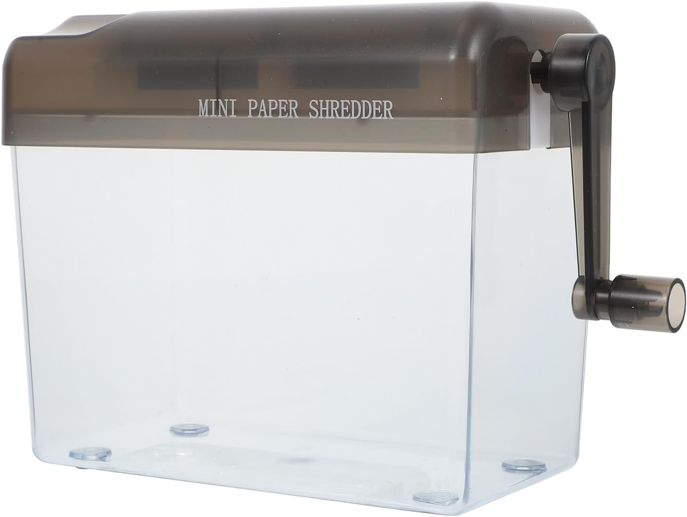 Manual A6 Paper Shredder Hand Operated Desktop Document Cutter Portable Mini Shredder for Office and Home Use