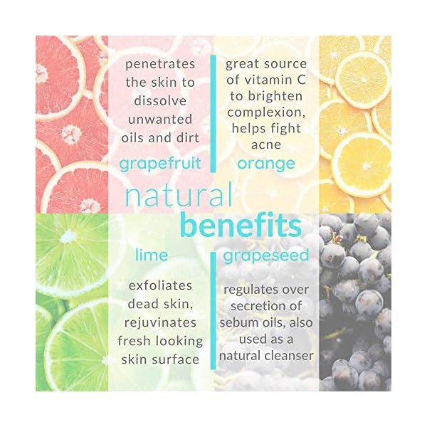 natural outcome Oily Skin Cleanser | Oil Control Daily Face Wash | Pore Hydrating Non-Greasy Cleansing Gel with Purifying Citrus Extracts for Oily Skin Types | Sulfate & Cruelty Free | 8 oz