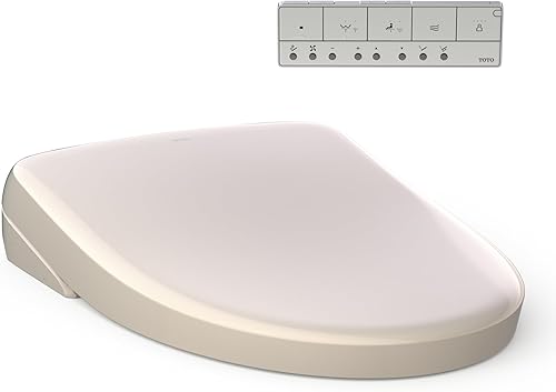 Miniatura 39 de TOTO WASHLET+ S7 - Asiento de inodoro electrónico con bidé EWATER+ con limpieza de tazón y varita y tapa contemporánea, alargado, algodón blanco