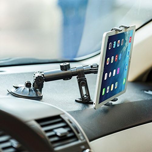 Universal Car Dashboard Mount Suction Tablet Holder for AT&T LG G Pad F 8.0 - T-Mobile Alcatel OneTouch Pop 7 - T-Mobile LG G Pad F 8.0 - Amazon Fire HD 10