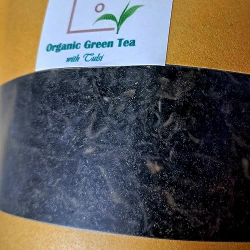 Image of Made in NAGALAND | SUNGO Organic Green Tea | Refreshing and invigorating brew with a delicate flavour 100g (Tulsi)