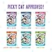 Weruva B.F.F. OMG - Best Feline Friend Oh My Gravy!, Variety Pack, Potluck O' Pouches, Wet Cat Food, 2.8Oz Pouches (Pack of 12)