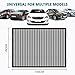 2Pcs Car Grille Protection Net,High-Density Front Grill Air Intake Dustproof Net,Preventing Stones,Dirt And Leaves From Flying Into The Automotive Engine Space,Exterior Accessories For Most Car(Black)