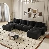 【Aucun montage requis】- Notre canapé modulable vous libère des contraintes du montage, il est prêt à l'emploi dès sa sortie de l'emballage. Ouvrez simplement l'emballage, retirez tous les éléments et tapotez délicatement chaque module pour activer son élasticité et lui redonner sa forme harmonieuse.