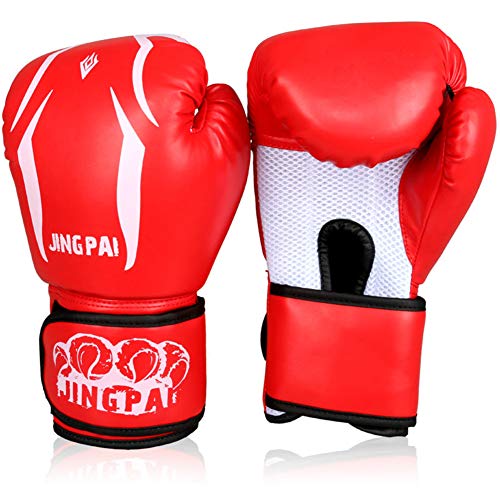 Mitaines de frappe et gants de boxe vintage en peau de vache pour Muay Thai