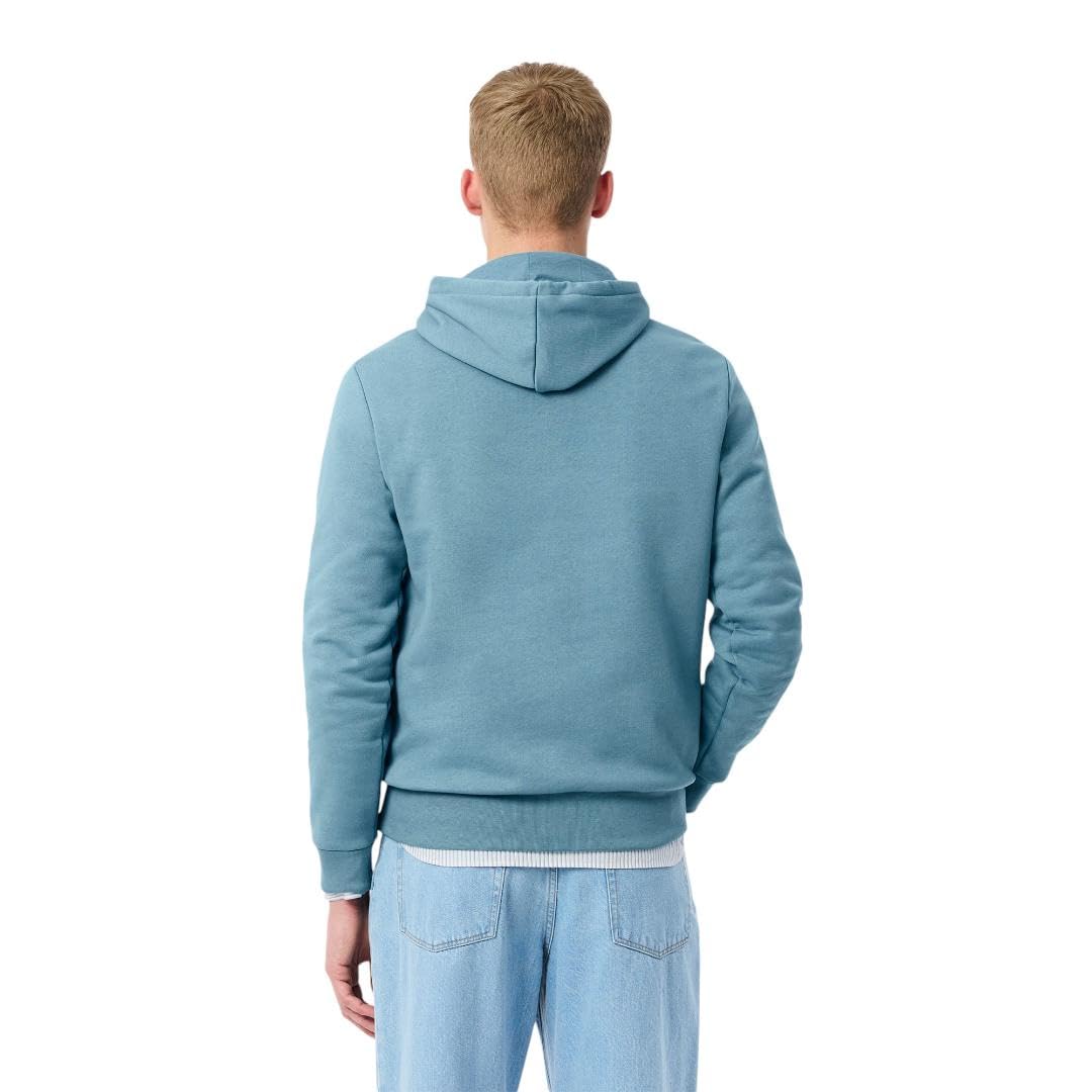 Lacoste Herren-Kapuzen-Sweatshirt, Fleece, 1 Stück, Dunkelblau, S – Ansicht 3