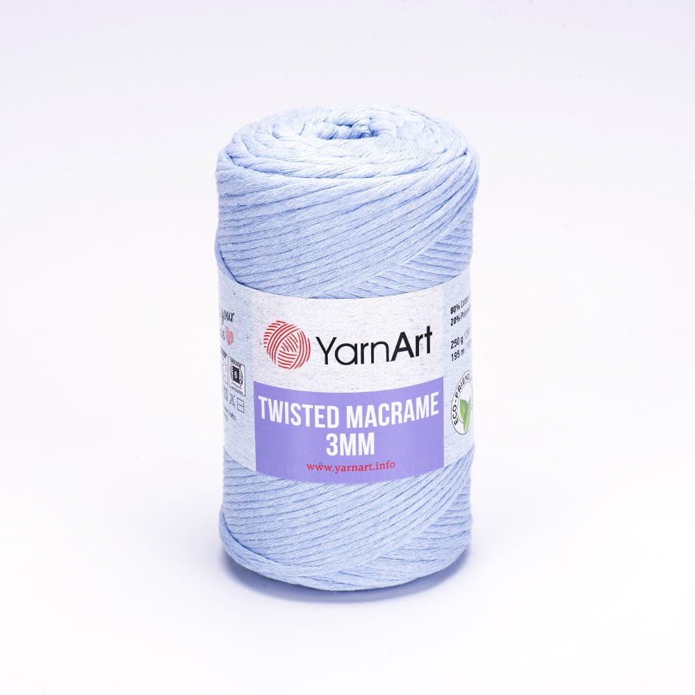 YarnArt El Örgü İpi TWISTED MACRAME 3MM, 760, 4x250 gr