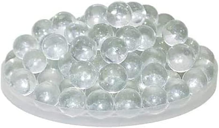 20 Pcs 10mm Clear Glass Marbles Solid Marble,Beads Marbles Games Bouncing Ball Pinball Machine for Vase Fish Tank Filler Home Decor, Dice and Marble Games, Sports and Outdoor Travel Games,Games