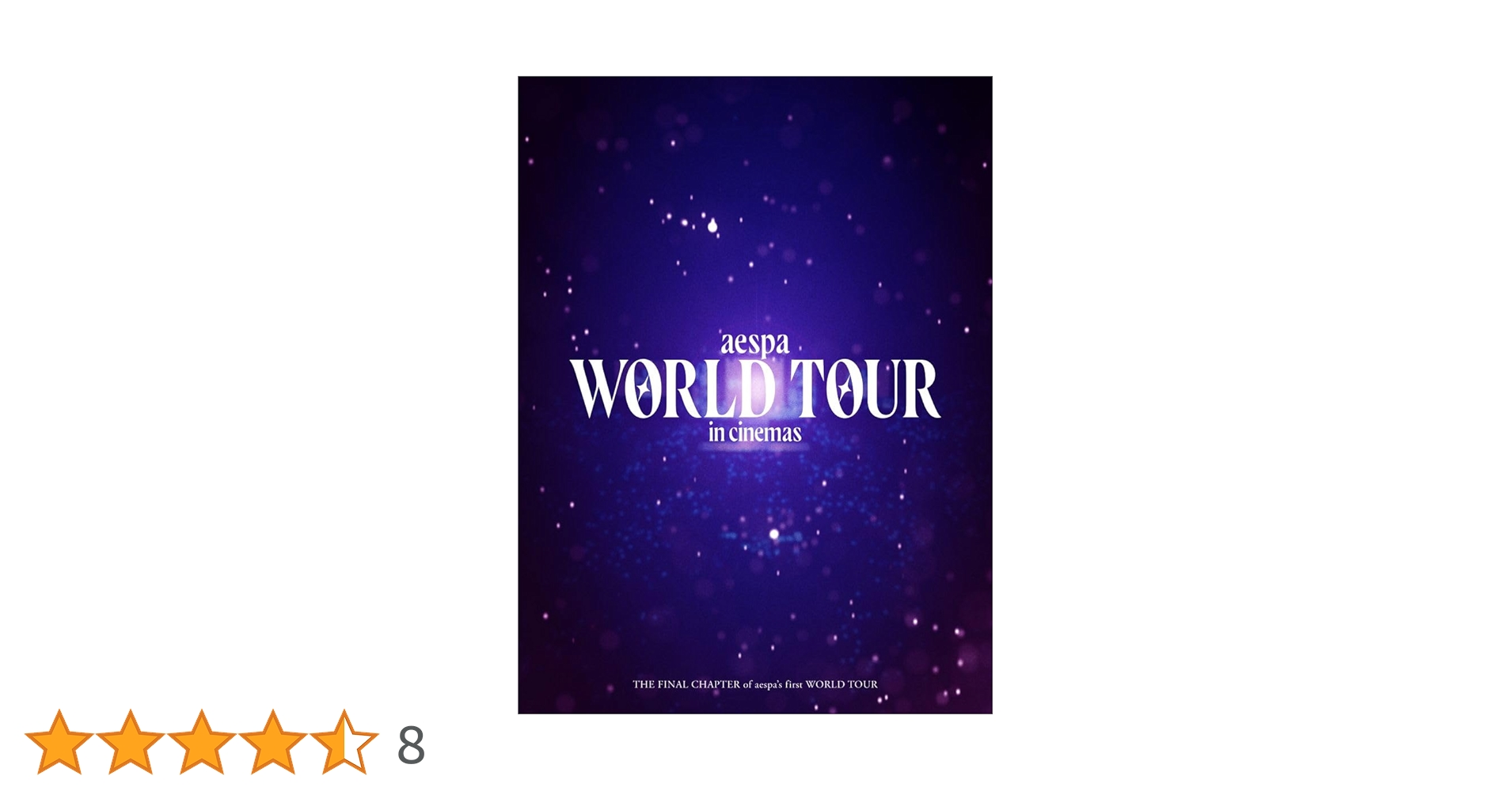 Amazon.co.jp: aespa: WORLD TOUR in cinemas -PREMIUM EDITION