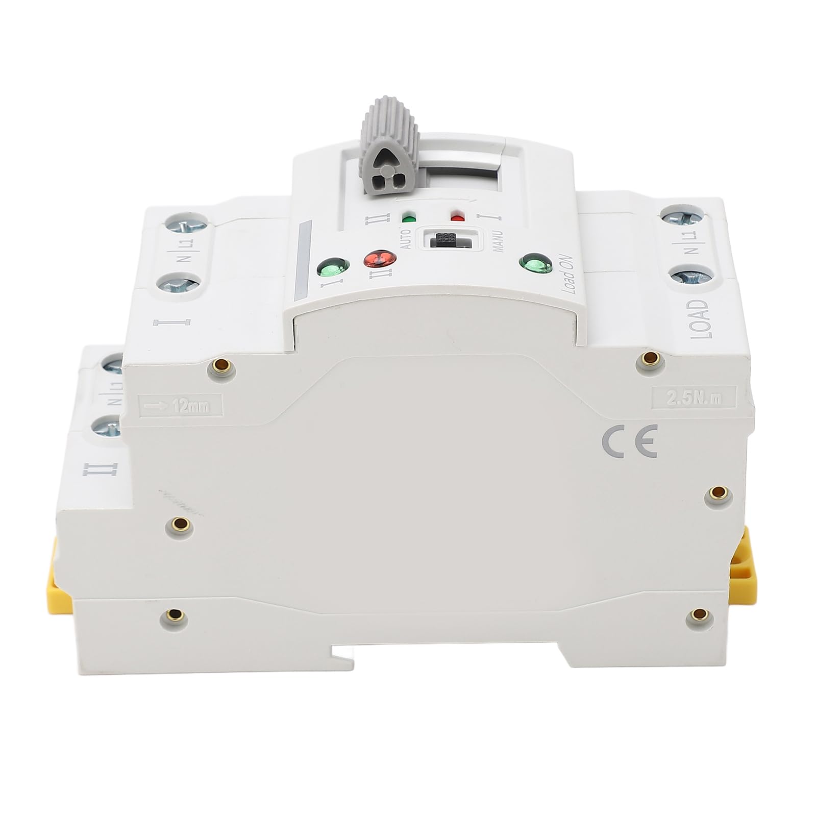 Dpofirs Interruptor de Transferencia Automática de Doble Potencia Conmutación Rápida de Milisegundos para Herramienta de de Generador, Controlador de Circuito 63A 2P para de CA, Conmutación Poco