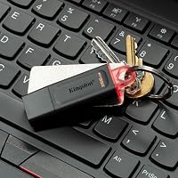 Kingston DataTraveler Exodia DTX/256GB USB-Stick 3.2 Gen 1 - mit Schutzkappe und Schlüsselring in mehreren Farben, schwarz – Ansicht 6