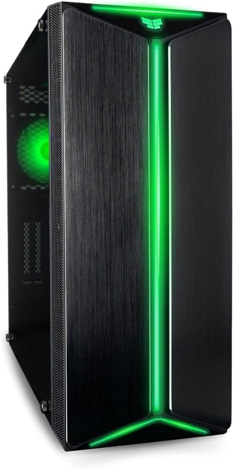 Empowered PC Mantis V2 Gamer Desktop (NVIDIA GeForce RTX 4070(~ 3080), Intel 24-Core i9-14900KF Processor, 32GB RAM, 1TB NVMe + 3TB HDD, WiFi, Windows 11 Home) Gaming RGB Computer