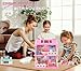 MOLINGXUAN Dollhouse - Cute Style Dollhouse Toy with Light, Slides and Furniture Accessories, Ideal for Collectors and Hobbyists Who Love House Miniatures