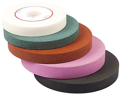 180mm x 13mm x 31.75mm Surface grinding wheels (WA 60 KV)