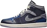 Jordan Tenis para hombre, Obsidian/White-french Blue, 48 EU