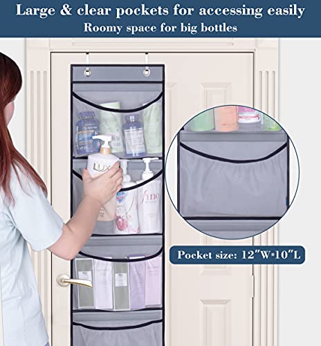 KEETDY-Over-the-Door-Organizer-Storage-for-Closet-with-5-Pockets-Organizer-for-Bedroom-Bathroom-2-PackGrey