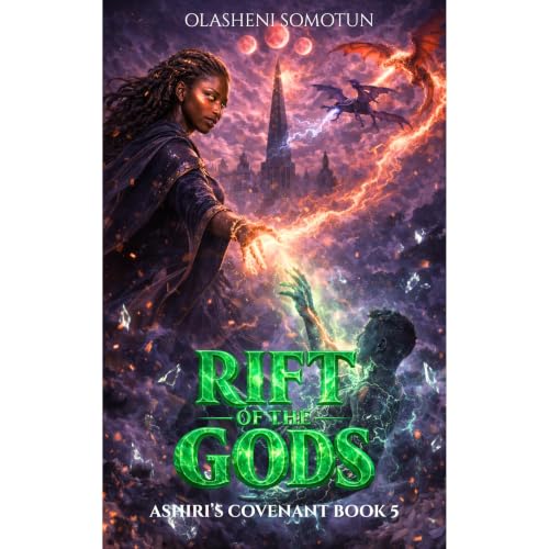 Rift of The Gods Audiolibro Por OLASHENI SOMOTUN arte de portada