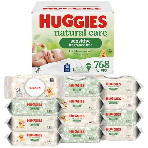 Huggies Natural Care Sensitive Baby Wipes,...