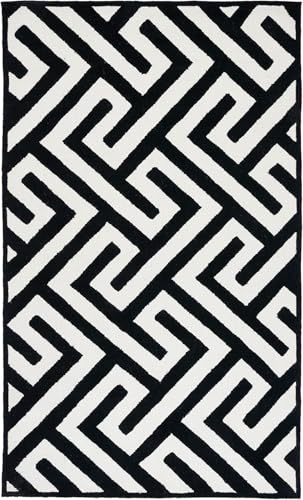 Image of Hand Tufted Wool Carpets Anti Shedding Rug Modern Carpets for Living Room Size 3x5 Feet