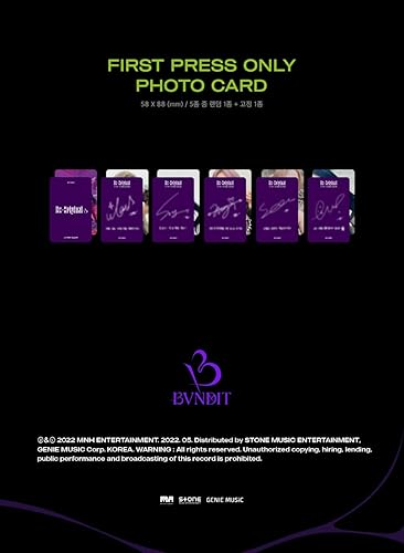 Miniatura 6 de BVNDIT - Re-Original (3er Mini álbum) 6.378 x 8.661 x 0.551 in CMCC11737 0