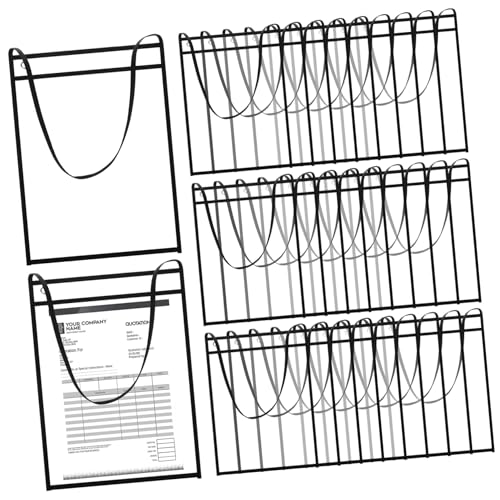 Pochettes transparentes en plastique PET durable pour dossiers suspendus