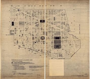 Dc Central Business District Map 1966 Map Landmarks Of Historic Or Aesthetic Merit : Washington D.c. Central  Business District. - Siz : Amazon.in: Home & Kitchen