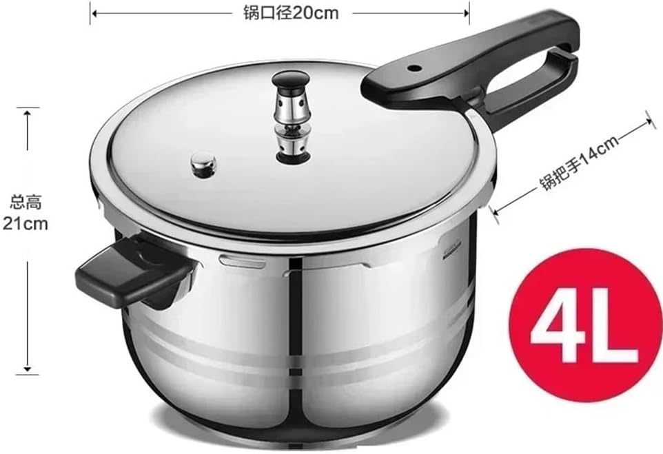 Pressure Cooker Stainless Steel Thickened Safety Protection for Home Use