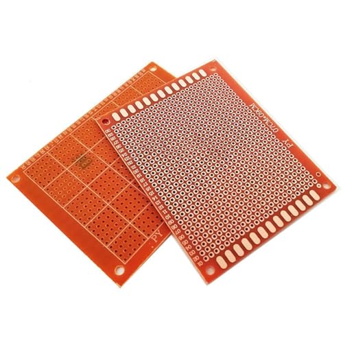 Joselin 30 Pezzi Prototipo PCB Scheda Universale 7x9 cm Scheda Circuito su un Lato Kit Elettronico DIY