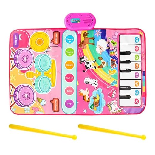 Interactive Piano Play Mat for Toddlers