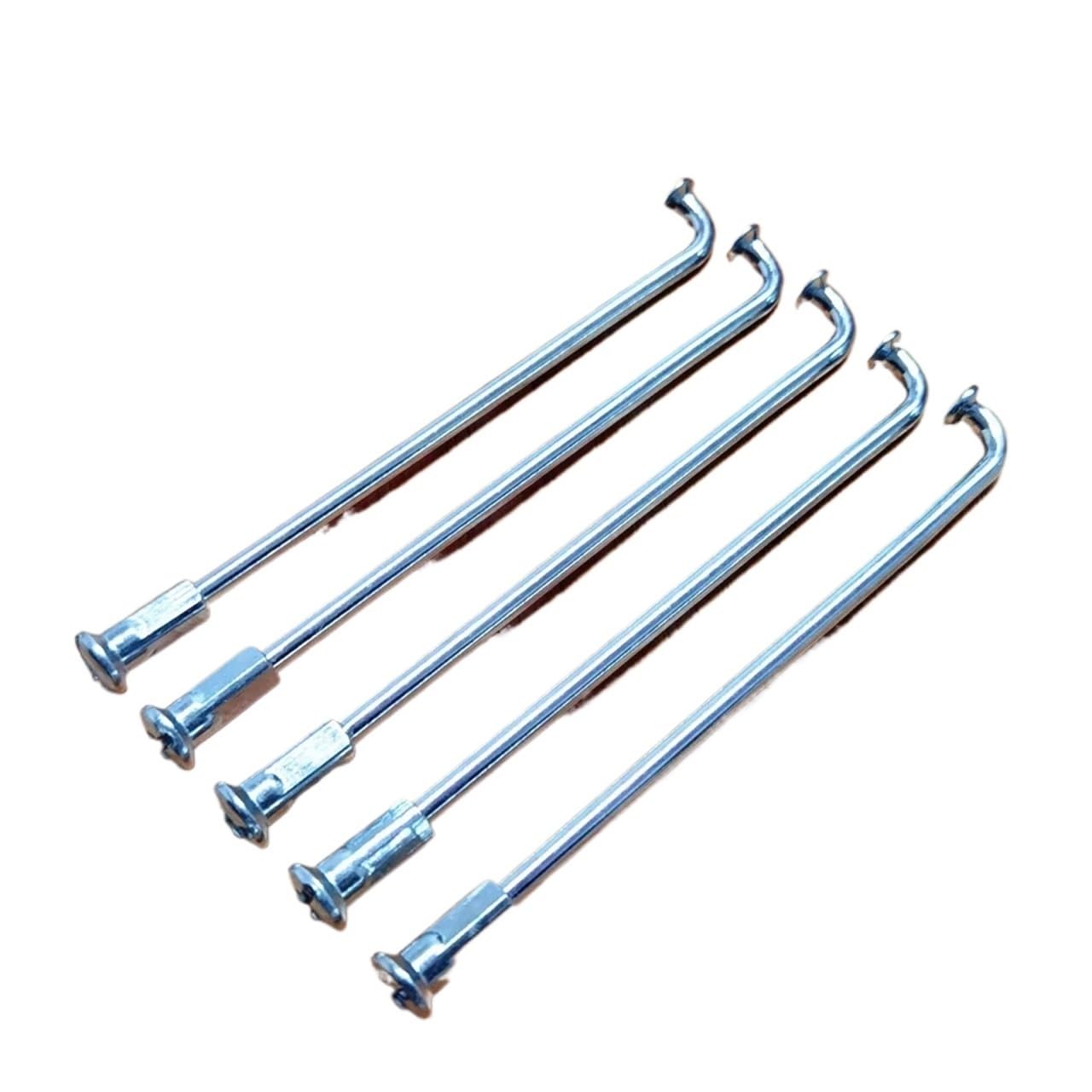 Raggi elettrici per biciclette e moto da 3,18 mm, con nippli – Gamma di lunghezza 55-305 mm, raggi in acciaio resistente per e-bike, scooter (105 mm)