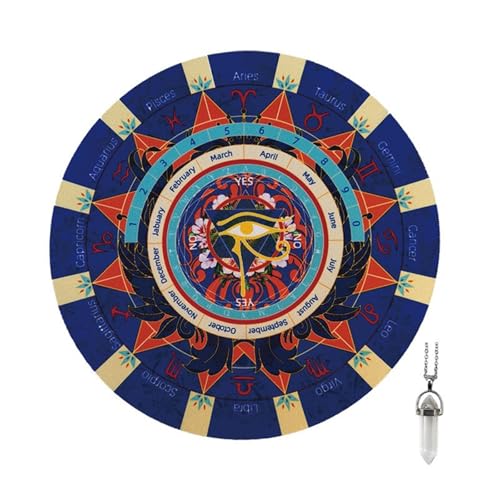 神秘的な振り子ゲームマットダウジングペンドゥルラム占星術のための固体ゴム表面愛好家エネルギー作業ツールラバーダウジングマット