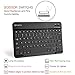 Fintie Folio Keyboard Case for Samsung Galaxy Tab A 10.1 2019 Model SM-T510/T515/T517, Premium PU Leather Stand Cover with Removable Wireless Bluetooth Keyboard, Black
