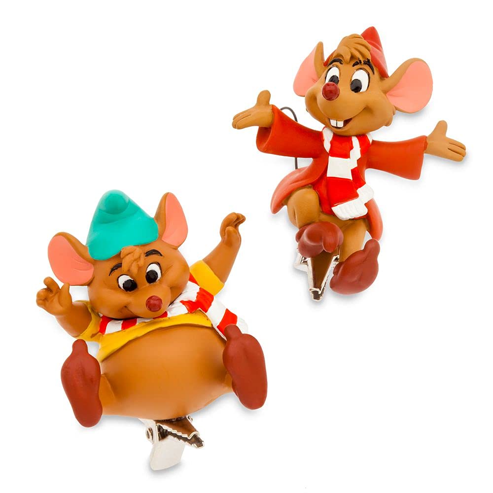 Amazon Com Disney Jaq And Gus Clip On Sketchbook Ornament Set Cinderella Home Kitchen