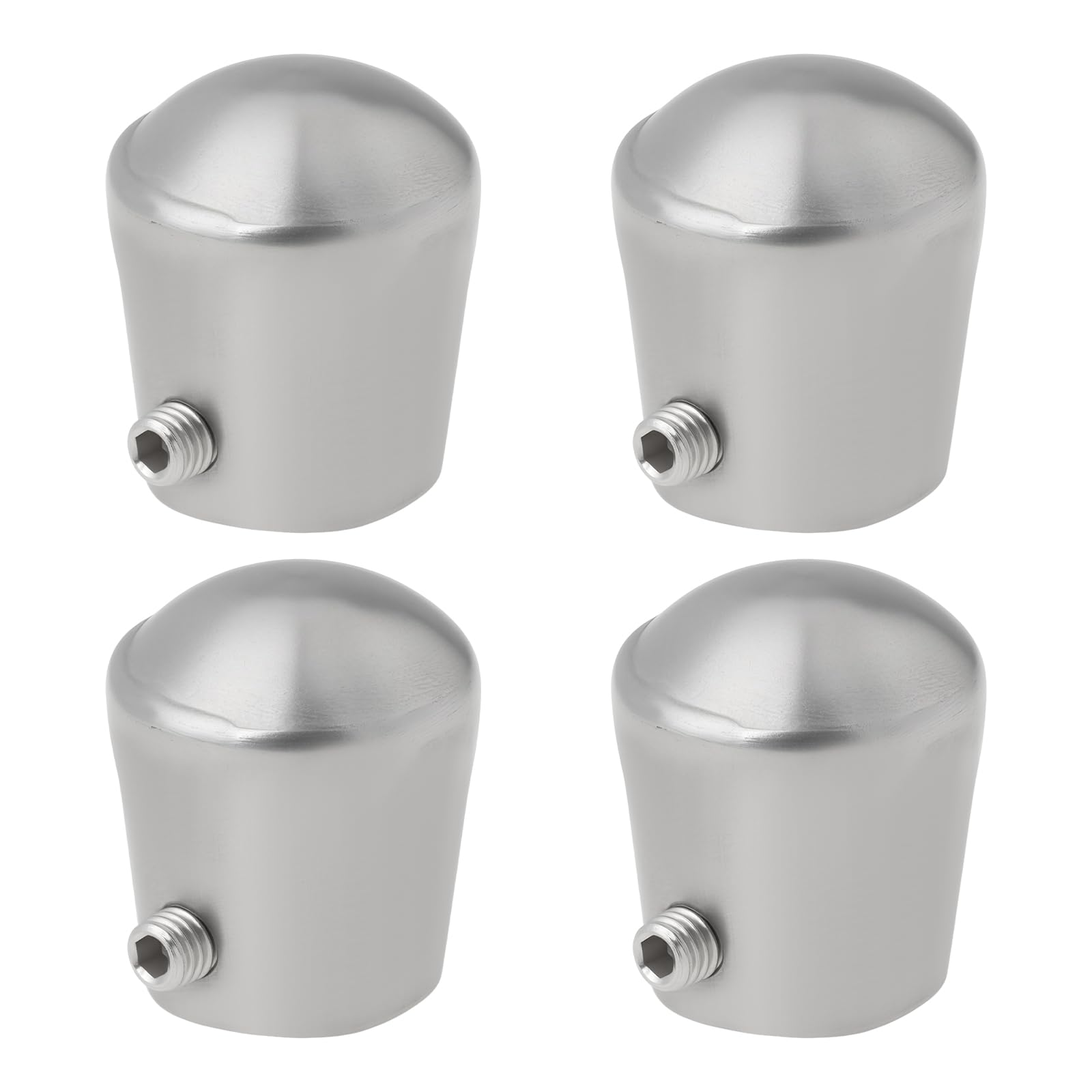 As Axis Spindleon 4Pcs 16Mm Handrail End Caps 304 Stainless Steel For Various Pipe End Protection And Various Handrails