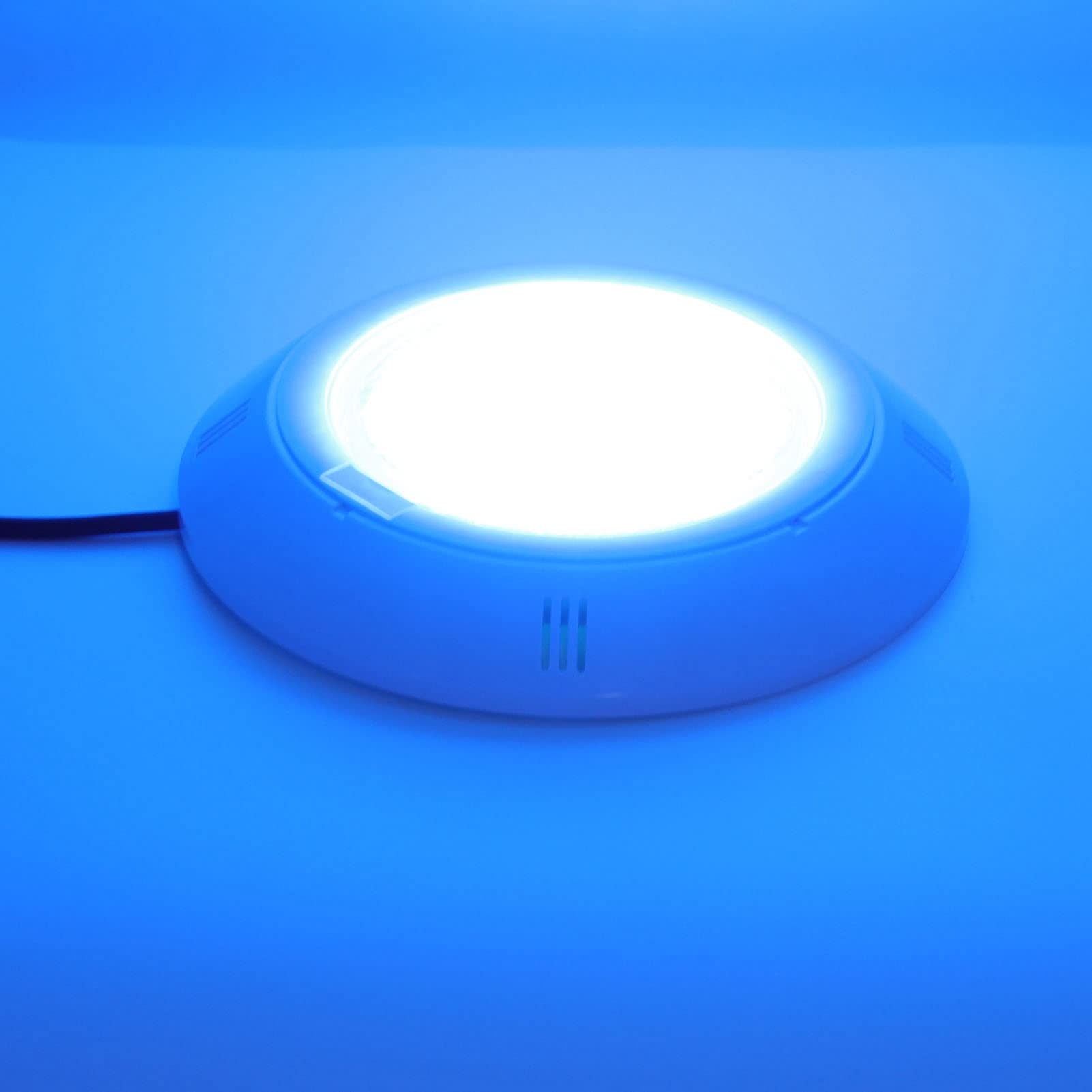 RGB-LED-Poolbeleuchtung, Unterwasserlicht, Tauchleuchte, IP68, Wasserdicht, 12 V, Niederspannungs-Fernbedienung, für Schwimmbad, Aquarium, Teich (35W)