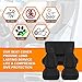 Kistrba Seat Covers Compatible with Jeep Wrangler TJ 1997-2002 Full Set, Air-Mesh Breathable Automotive Cover Cushion Accessories (All Black)