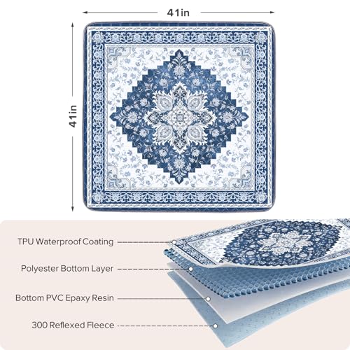 Image of INVENHO 2PACK Washable Pee Pads for Dogs, Reusable Dog Pads Upgrade Non-Slip Dog Pee Pads Heavy Absorbency Puppy Pee Pads Quick Dry Whelping Pads /Waterproof Puppy Training Pad
