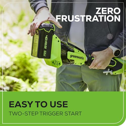 Greenworks 40V 8-Inch Cordless Polesaw, 2.0Ah Battery and Charger Included PS40B210 - Image 6